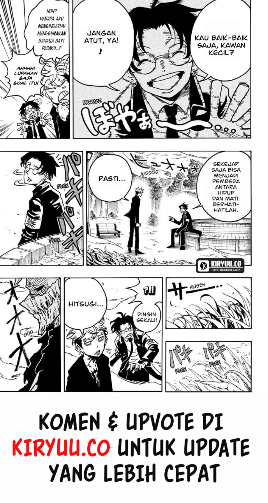 Exorcist no Kiyoshi-kun Chapter 37 - halaman 10