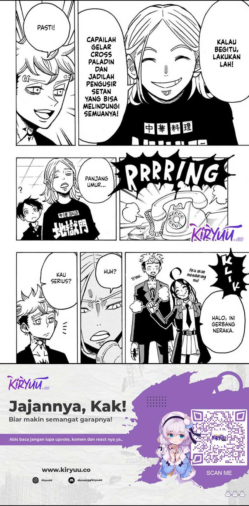 Exorcist no Kiyoshi-kun Chapter 9 - halaman 13