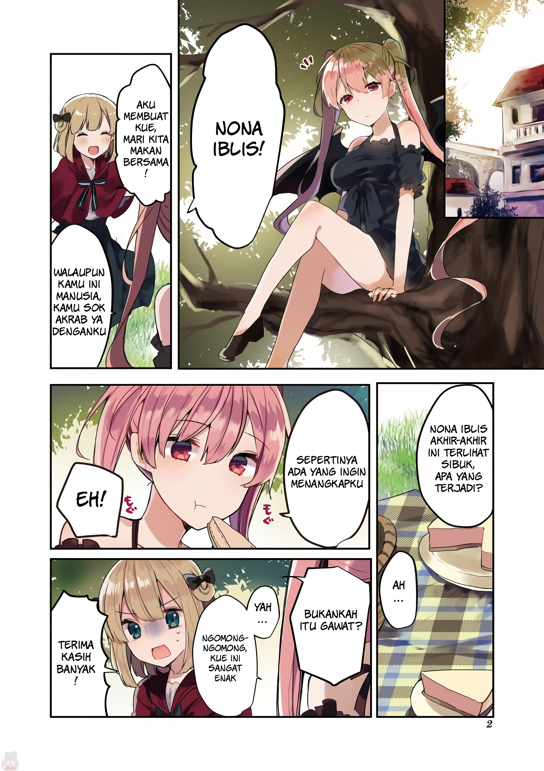 Exorcist to Kubiwa no Akuma Chapter 1.1 - halaman 4