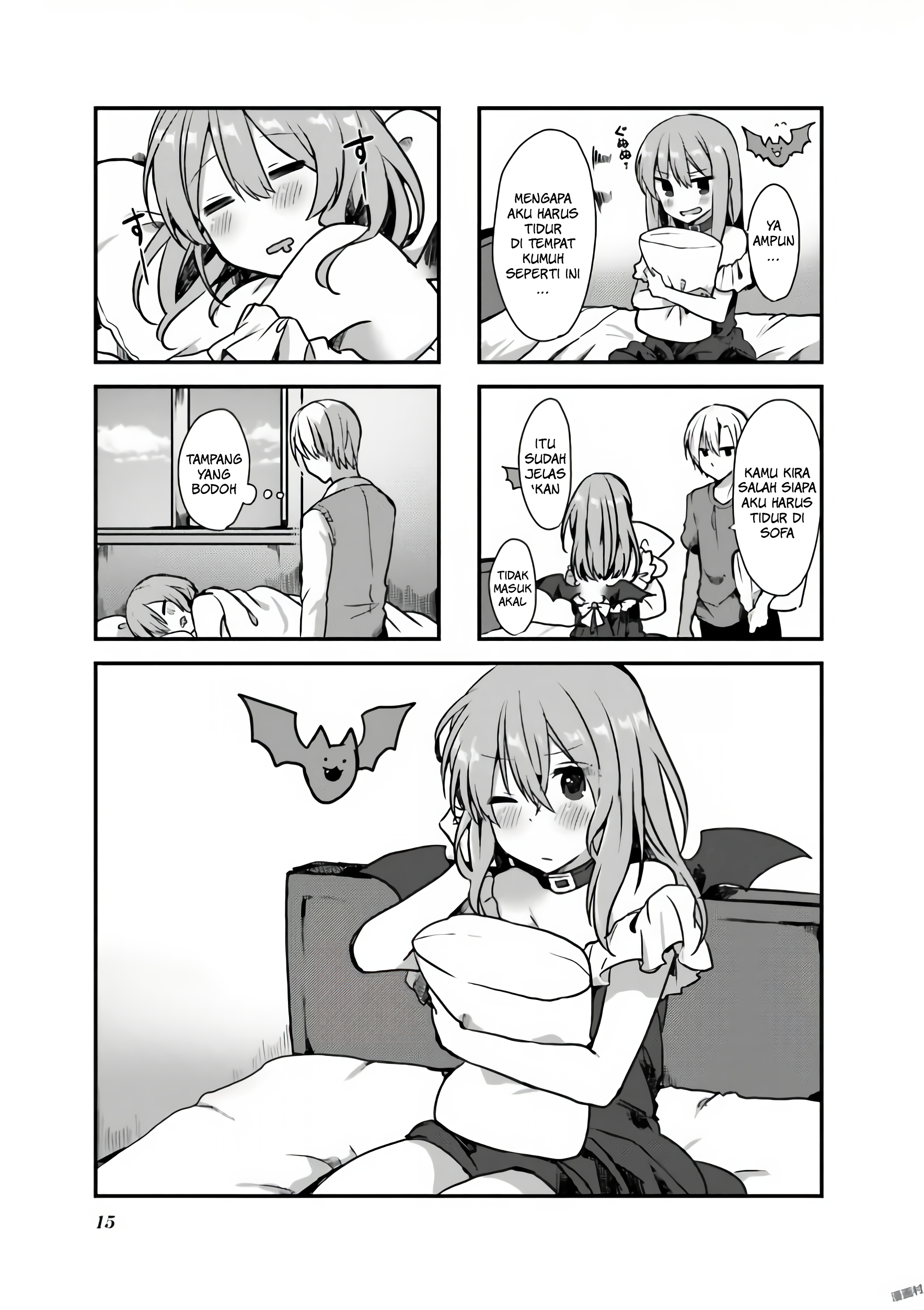 Exorcist to Kubiwa no Akuma Chapter 1.2 - halaman 1