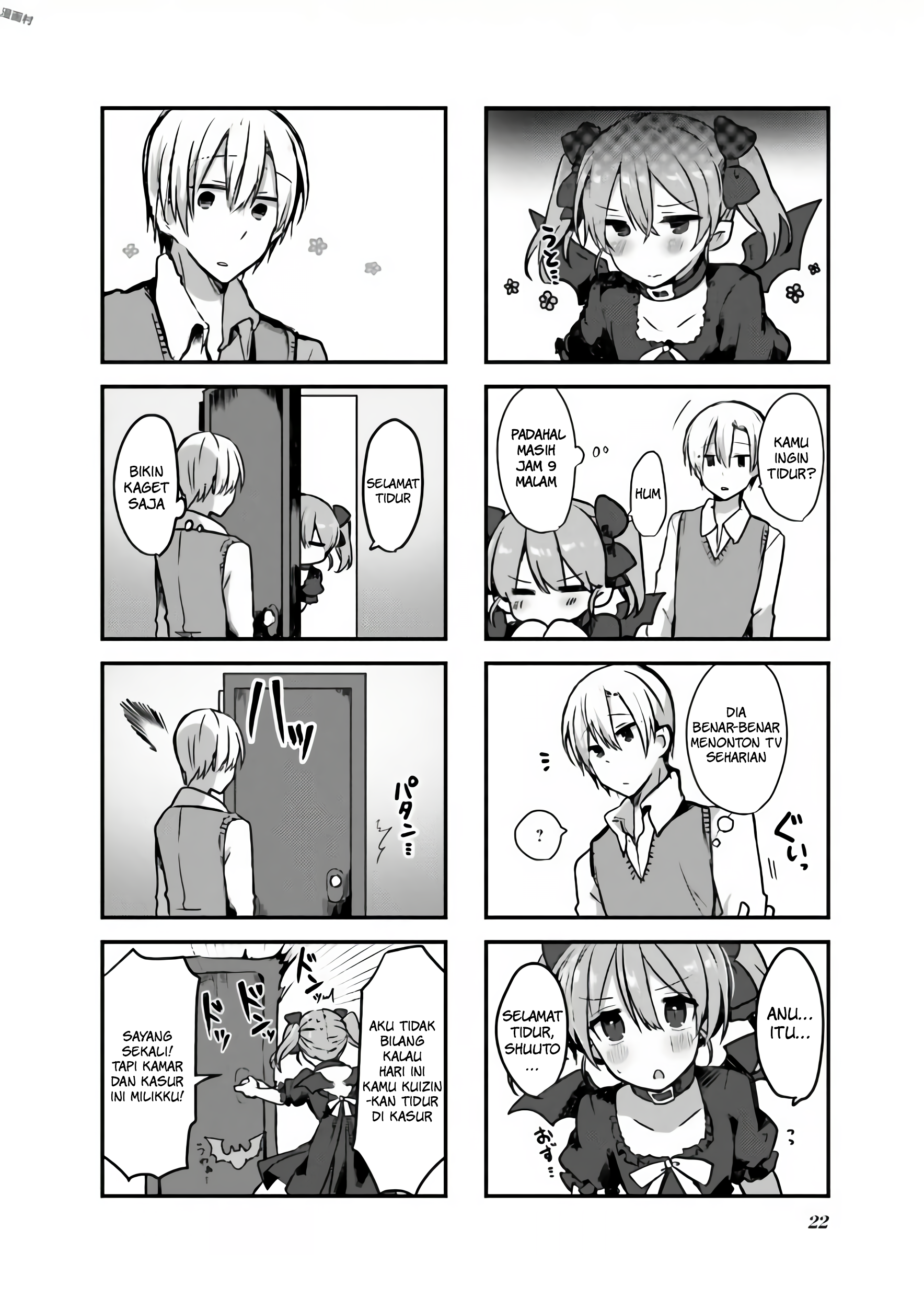 Exorcist to Kubiwa no Akuma Chapter 1.2 - halaman 8