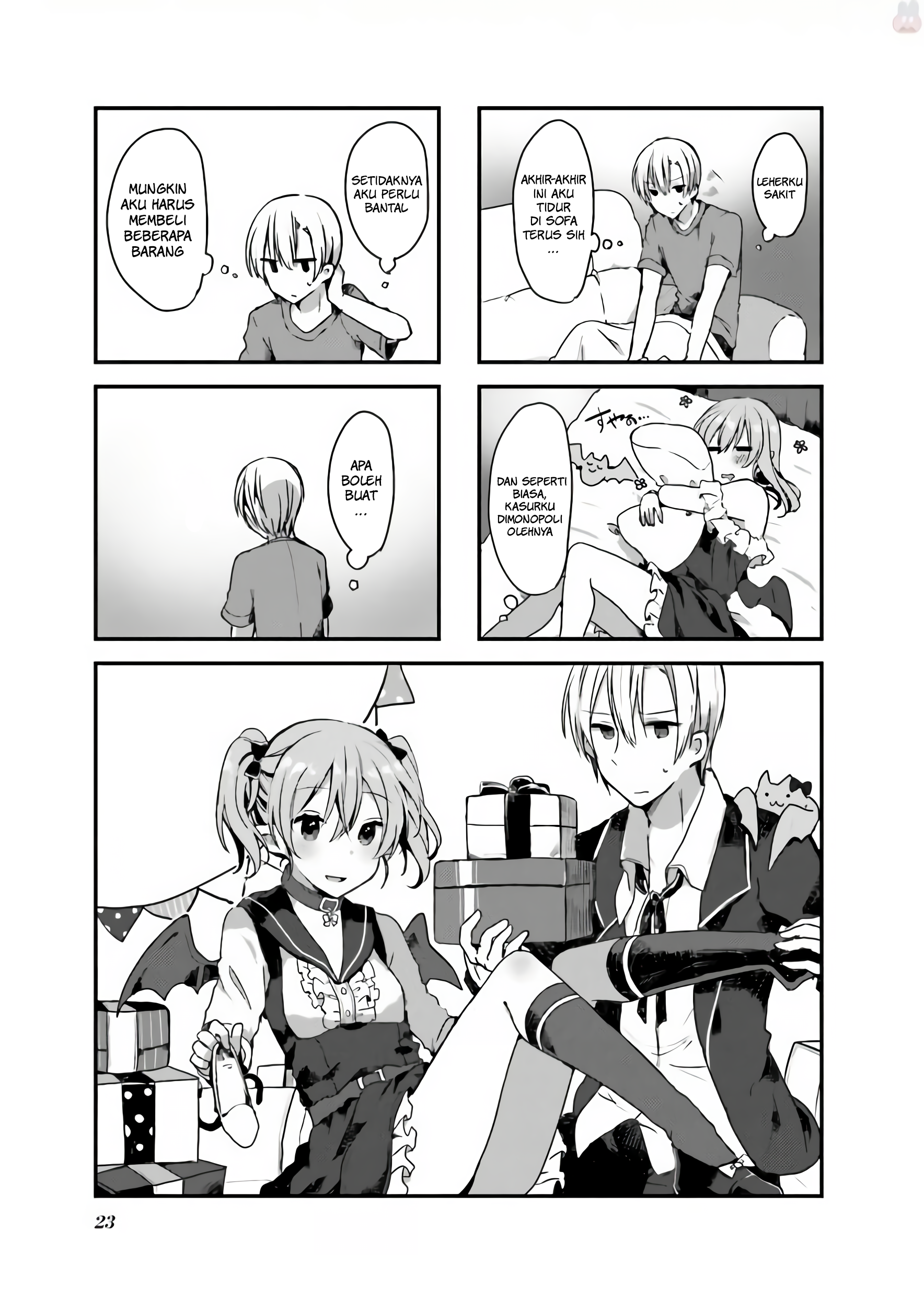 Exorcist to Kubiwa no Akuma Chapter 1.3 - halaman 1