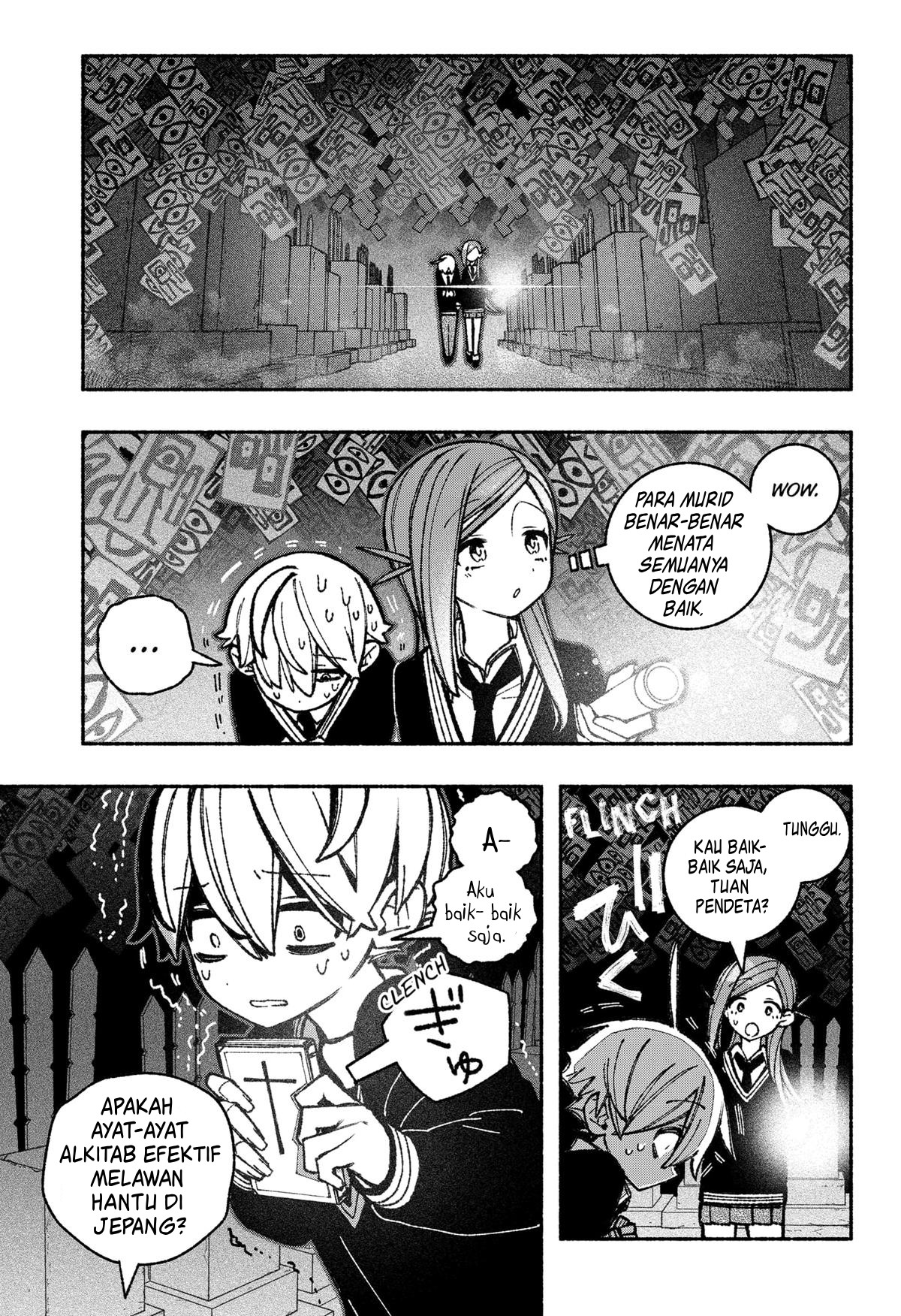 Exorcist wo Otosenai Chapter 46 - halaman 8