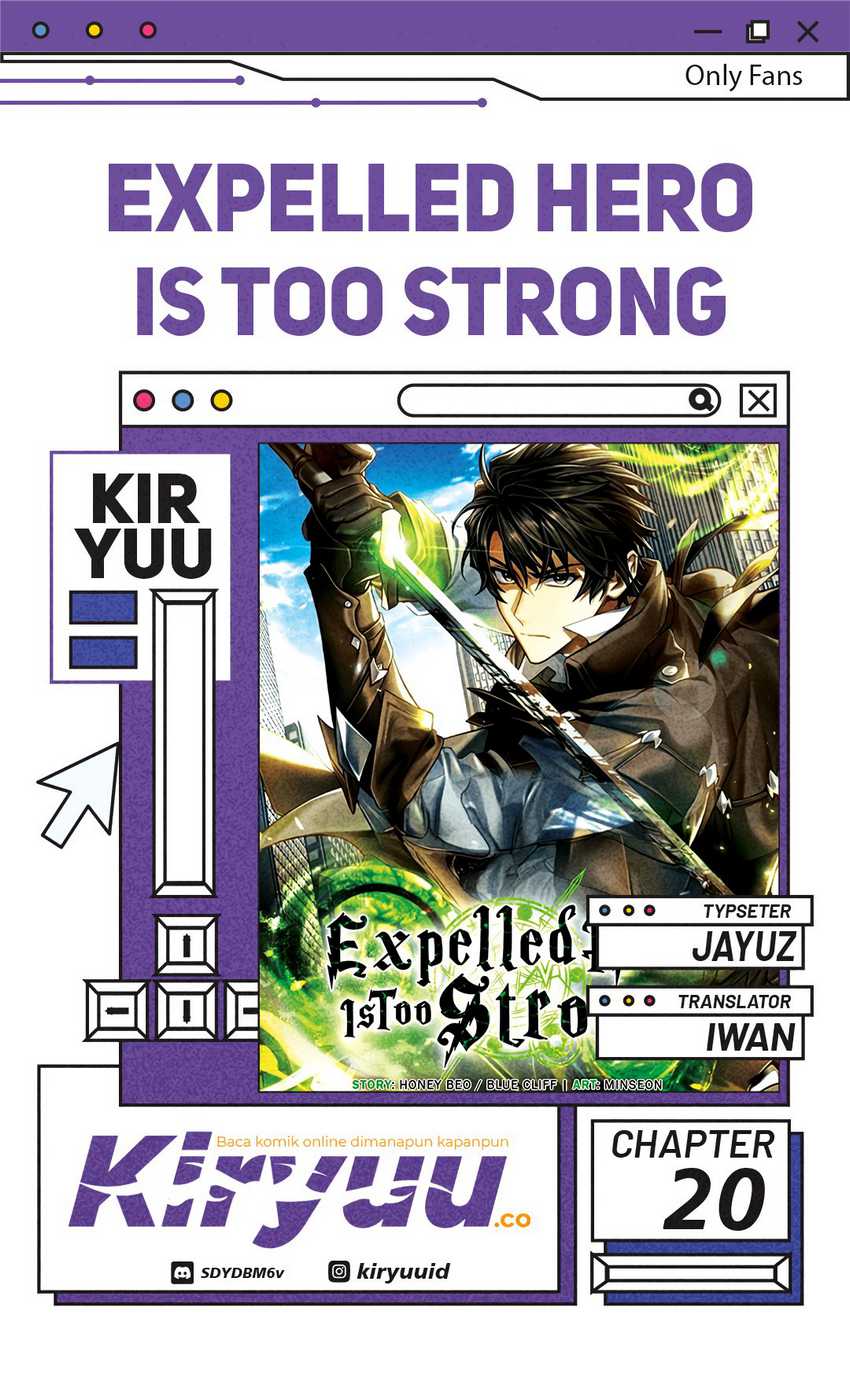 Expelled Hero Is Too Strong Chapter 20 - halaman 1