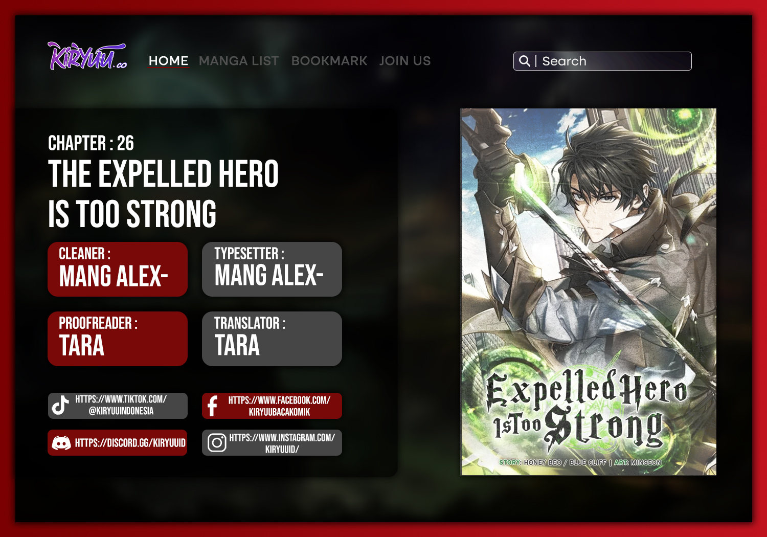 Expelled Hero Is Too Strong Chapter 26 - halaman 1