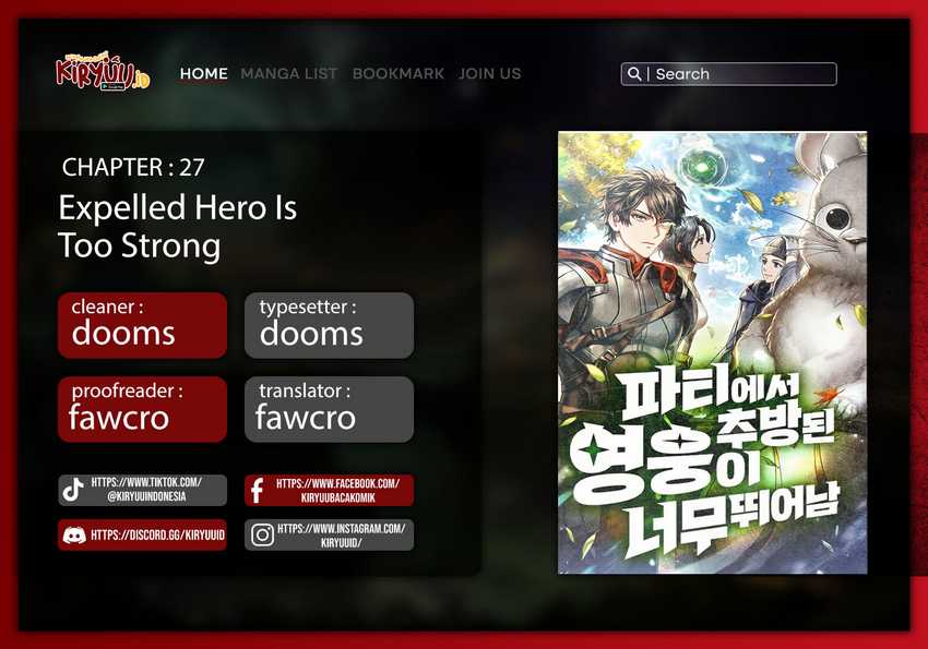 Expelled Hero Is Too Strong Chapter 27 - halaman 1
