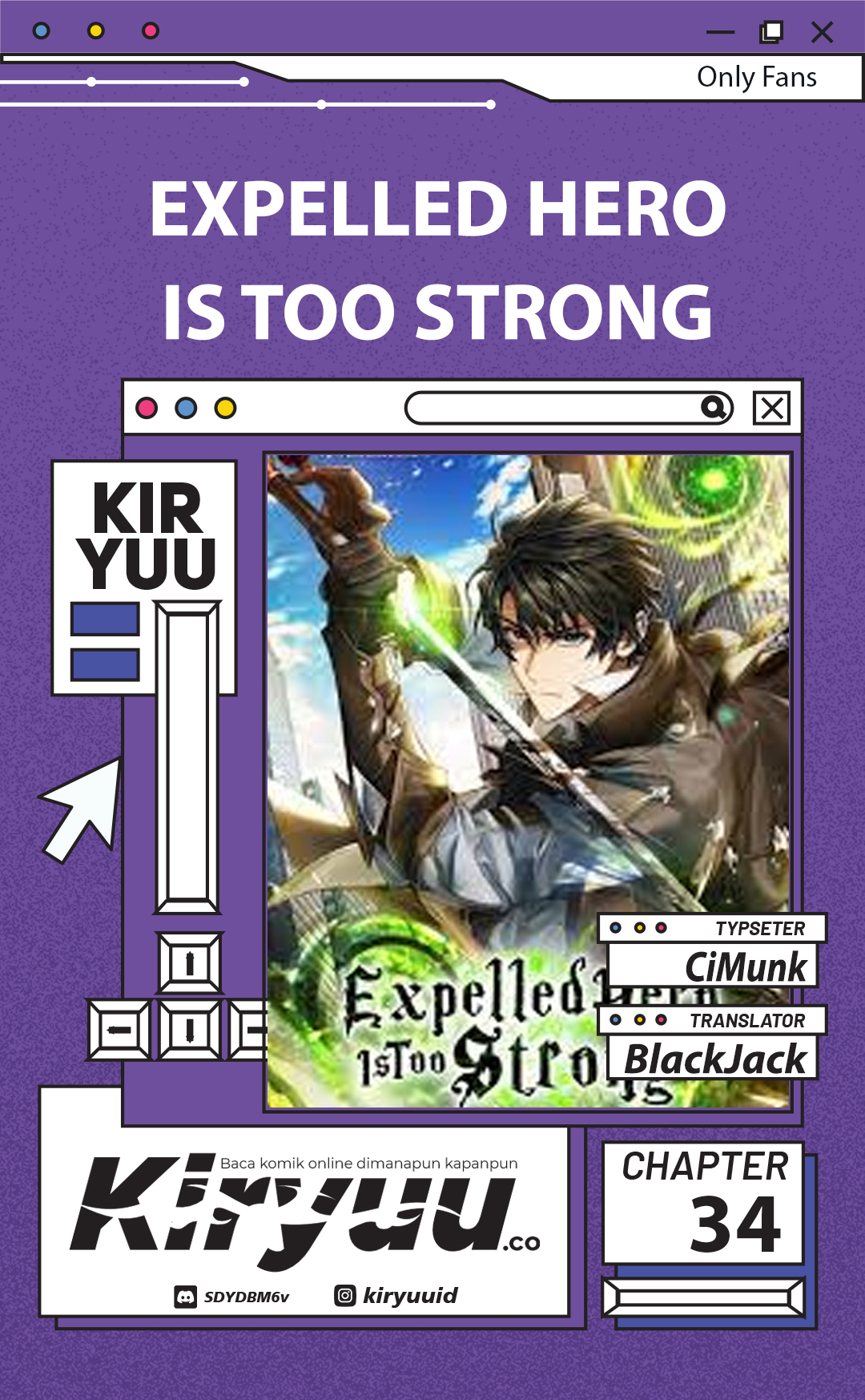 Expelled Hero Is Too Strong Chapter 34 - halaman 1