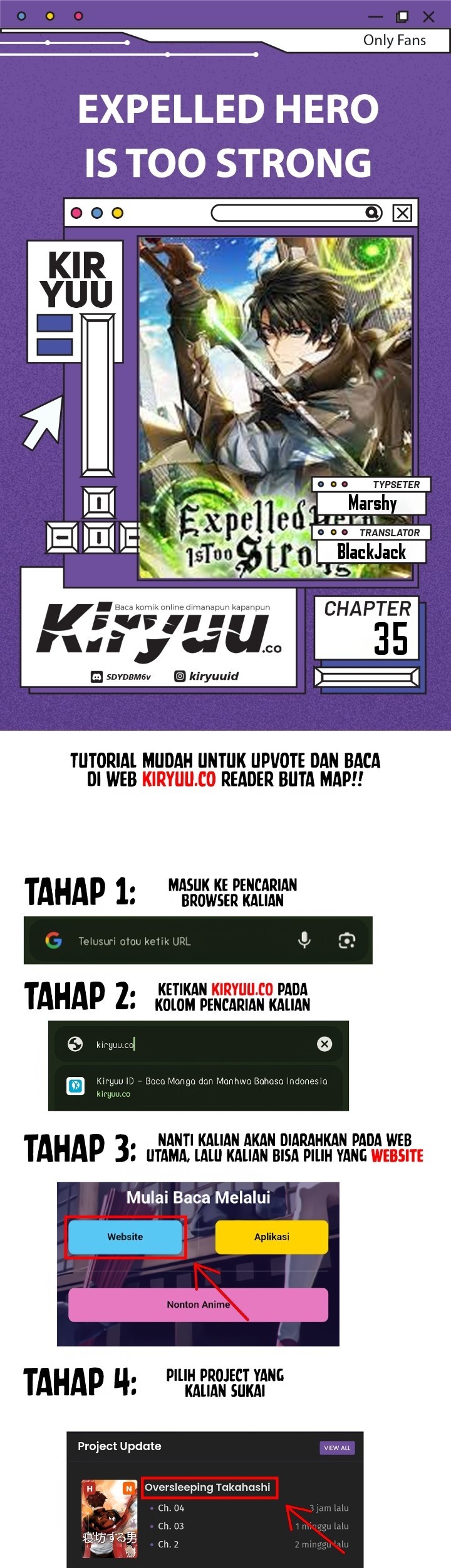 Expelled Hero Is Too Strong Chapter 35 - halaman 1