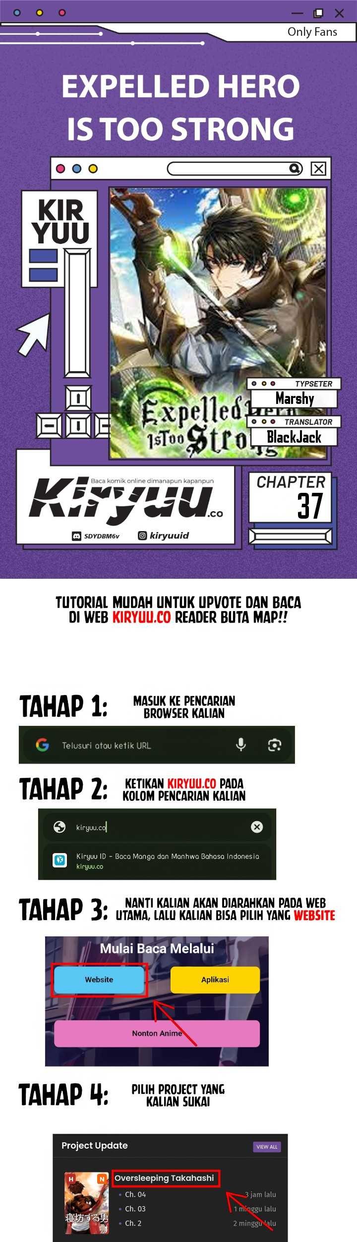 Expelled Hero Is Too Strong Chapter 37 - halaman 1