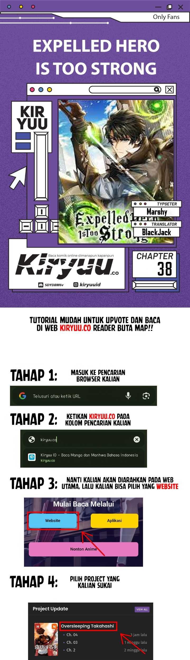 Expelled Hero Is Too Strong Chapter 38 - halaman 1