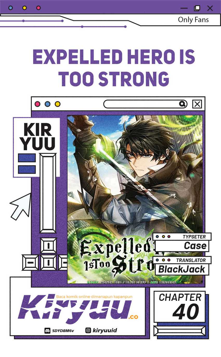 Expelled Hero Is Too Strong Chapter 40 - halaman 1