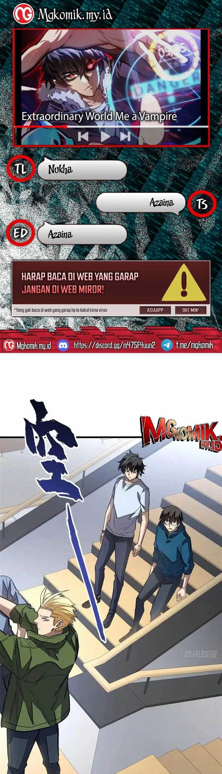 Extraordinary World?! Me… A Vampire?! Chapter 10 - halaman 1