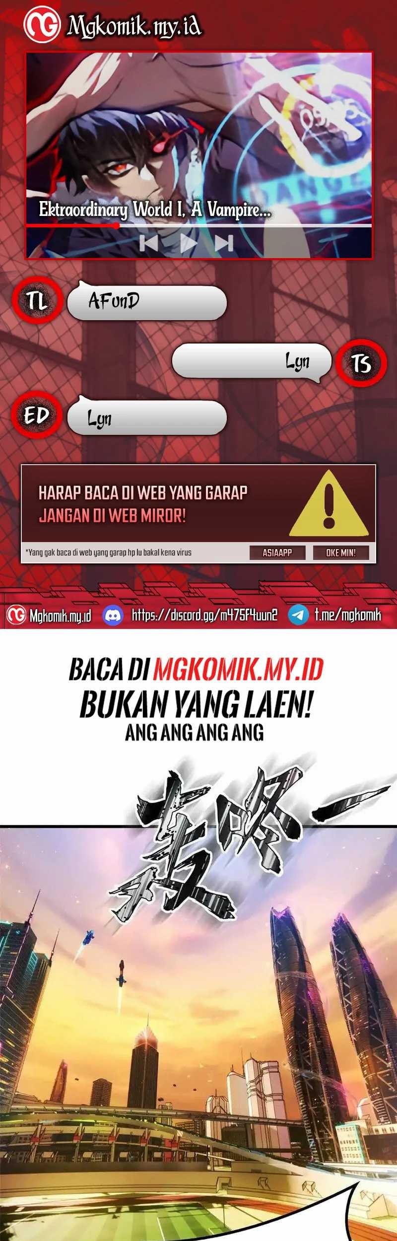 Extraordinary World?! Me… A Vampire?! Chapter 11 - halaman 1