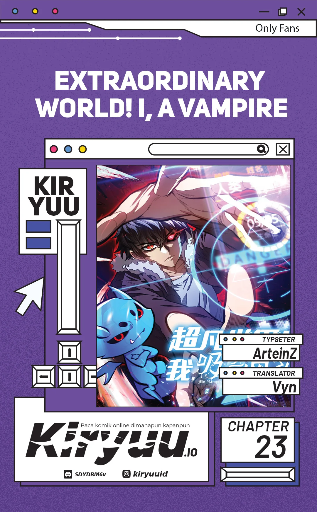 Extraordinary World?! Me… A Vampire?! Chapter 23 - halaman 1