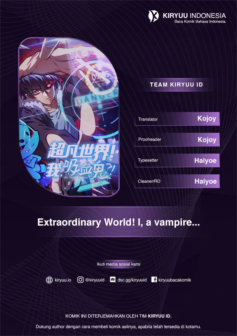 Extraordinary World?! Me… A Vampire?! Chapter 24 - halaman 1