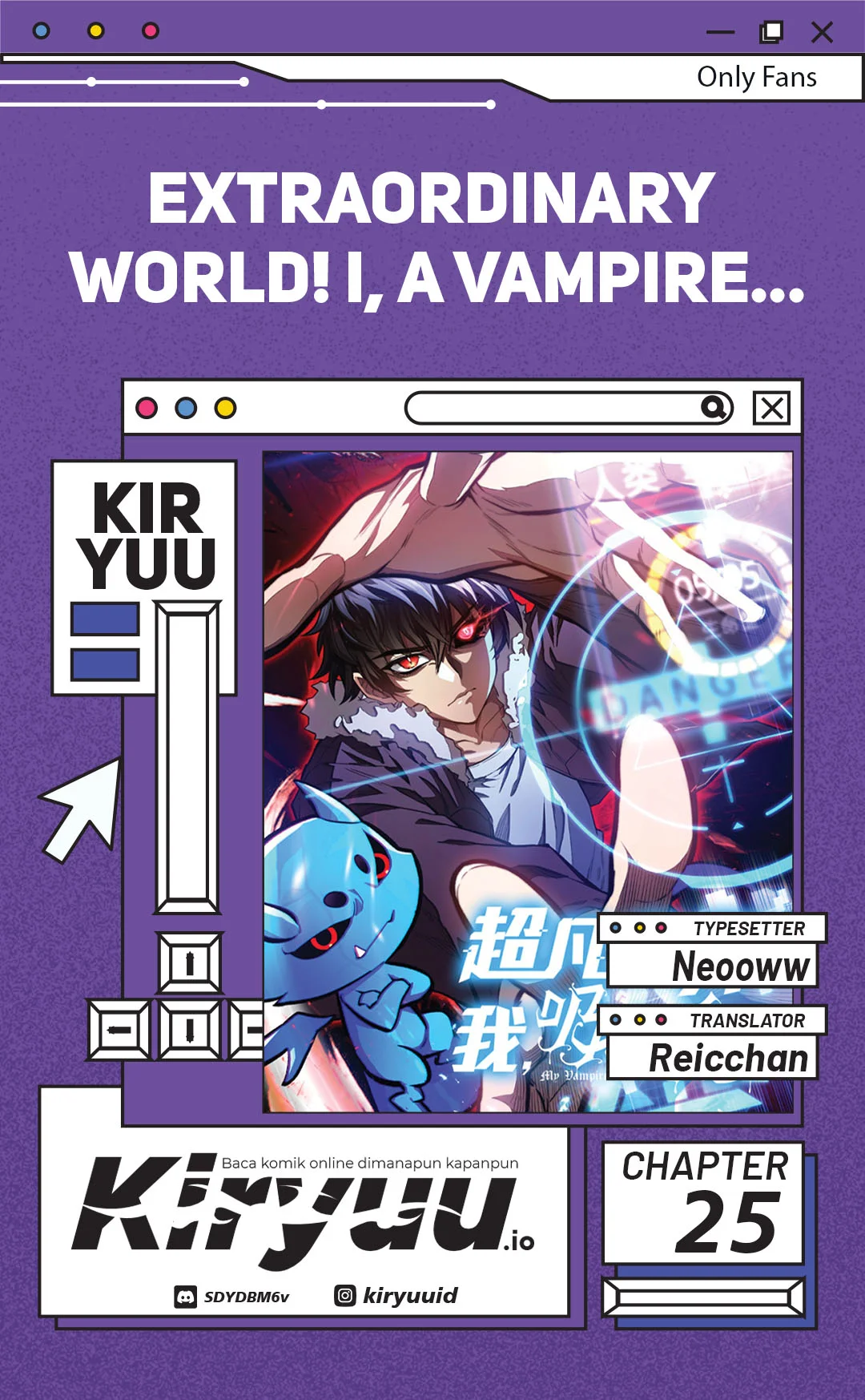 Extraordinary World?! Me… A Vampire?! Chapter 25 - halaman 1