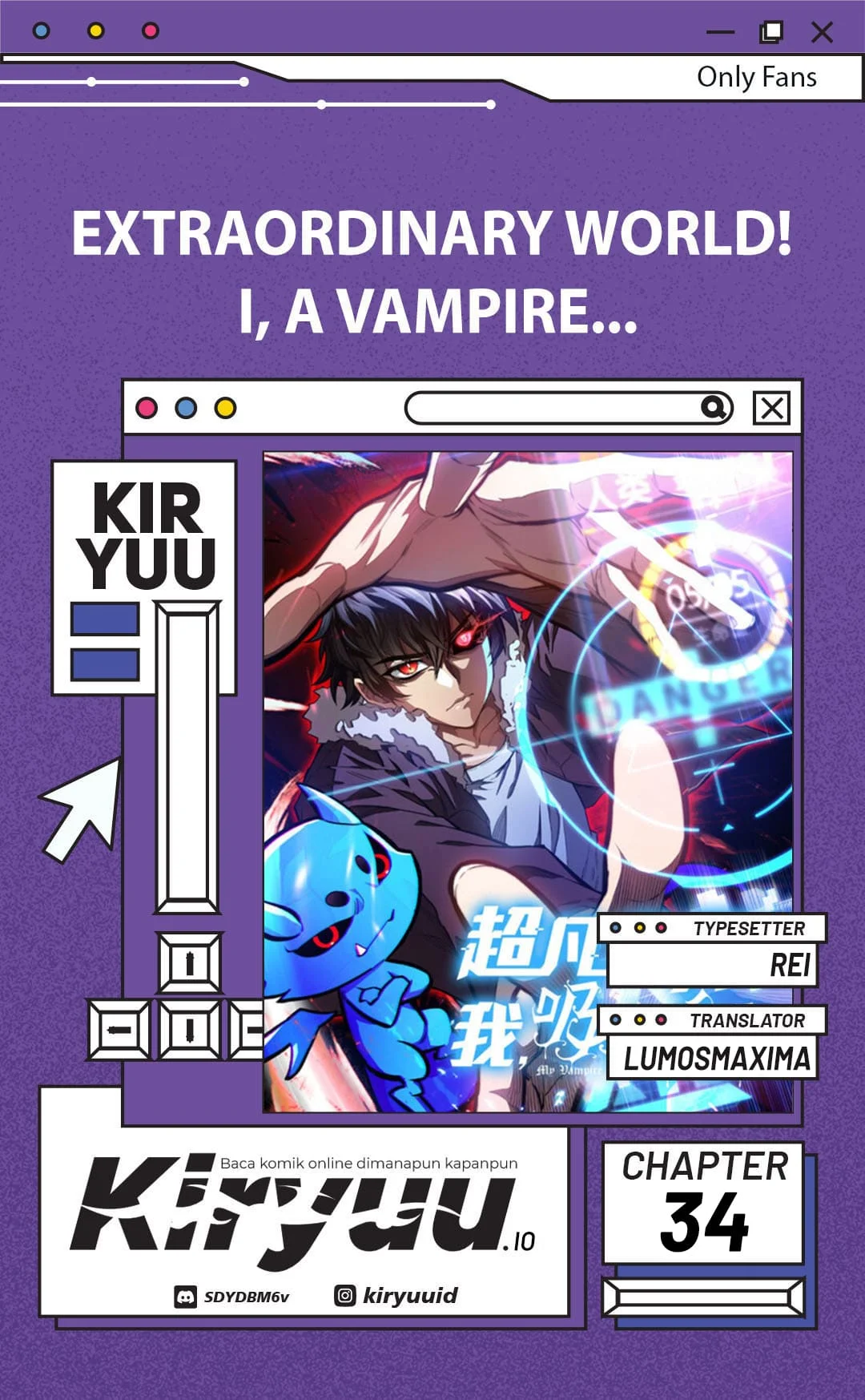 Extraordinary World?! Me… A Vampire?! Chapter 34 - halaman 1