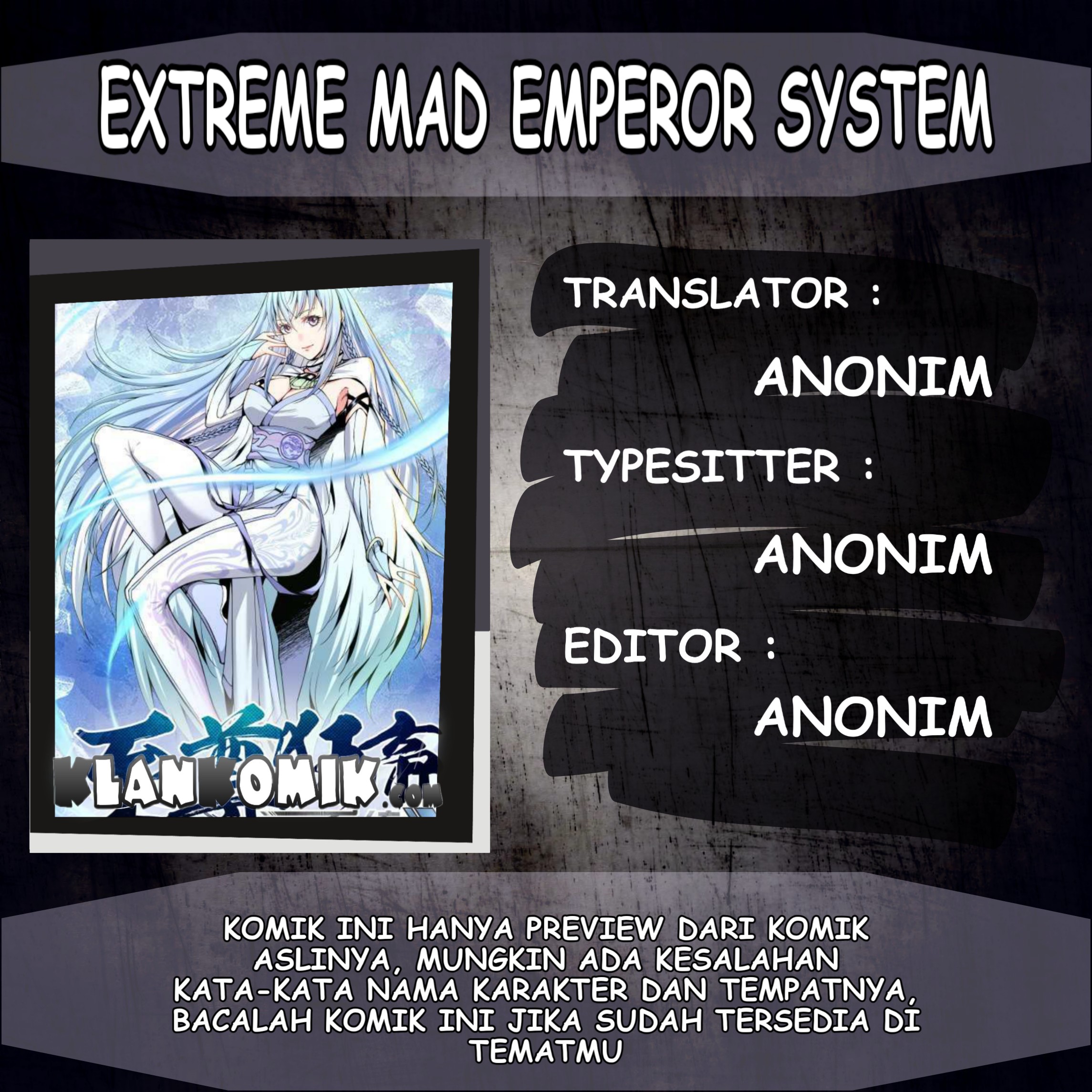 Extreme Mad Emperor System Chapter 1 - halaman 1