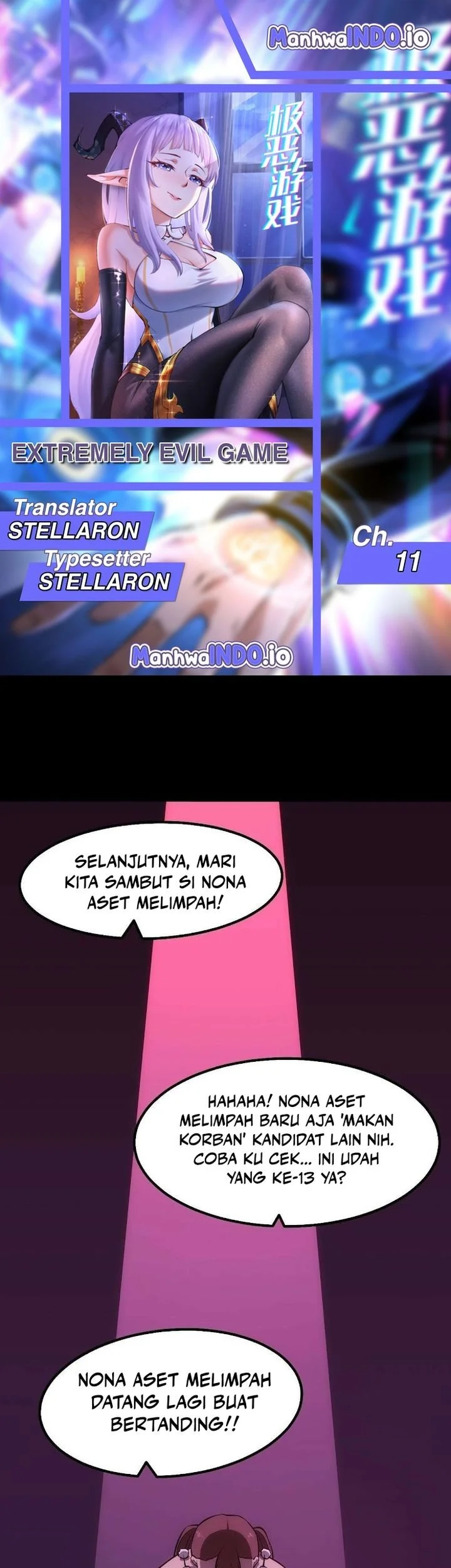 Extremely Evil Game Chapter 11 - halaman 1