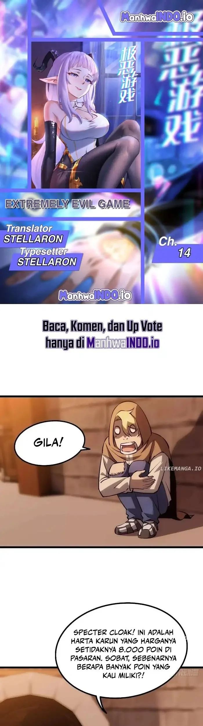 Extremely Evil Game Chapter 14 - halaman 1