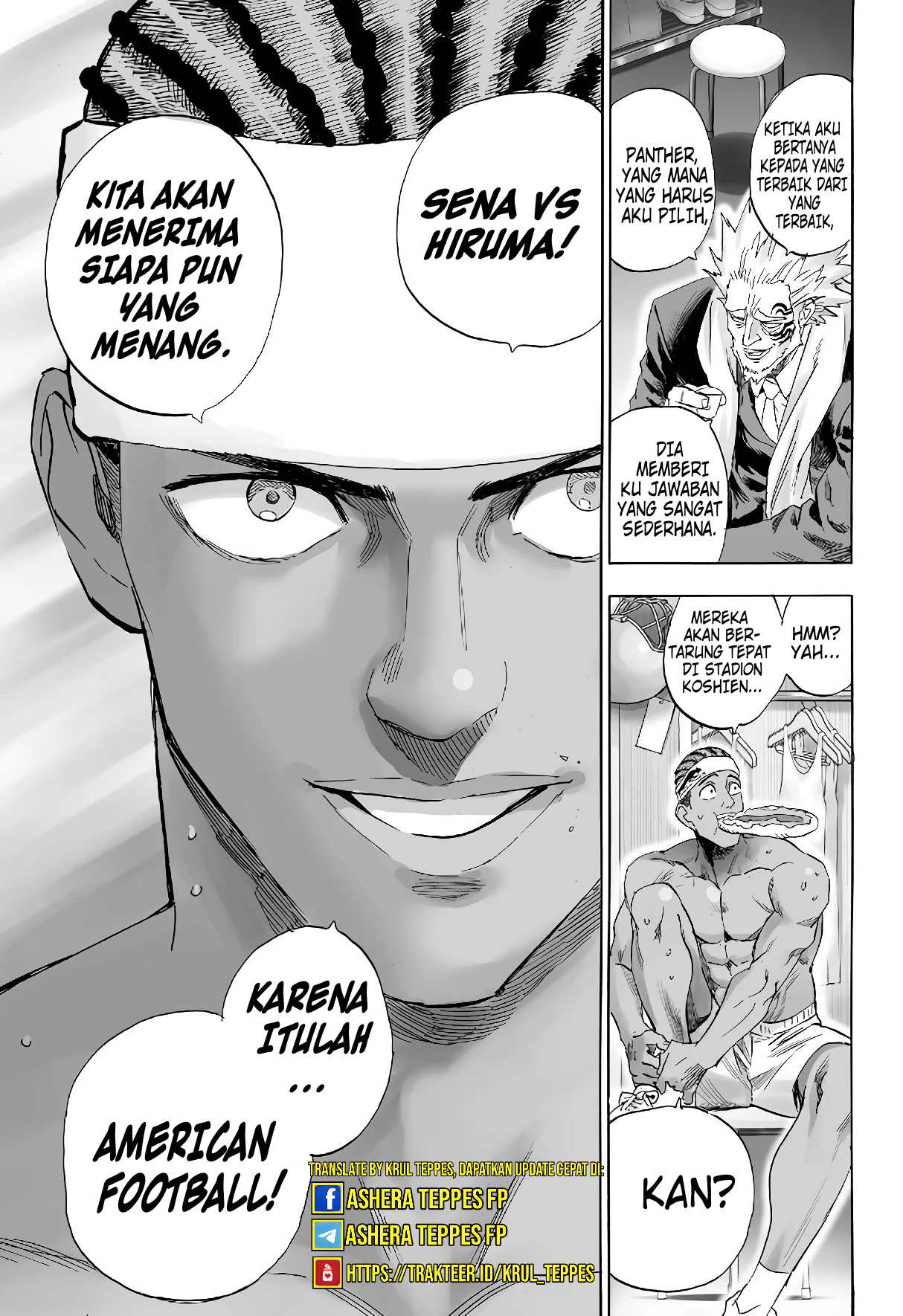 Eyeshield 21: Brain x Brave Chapter 0 - halaman 20