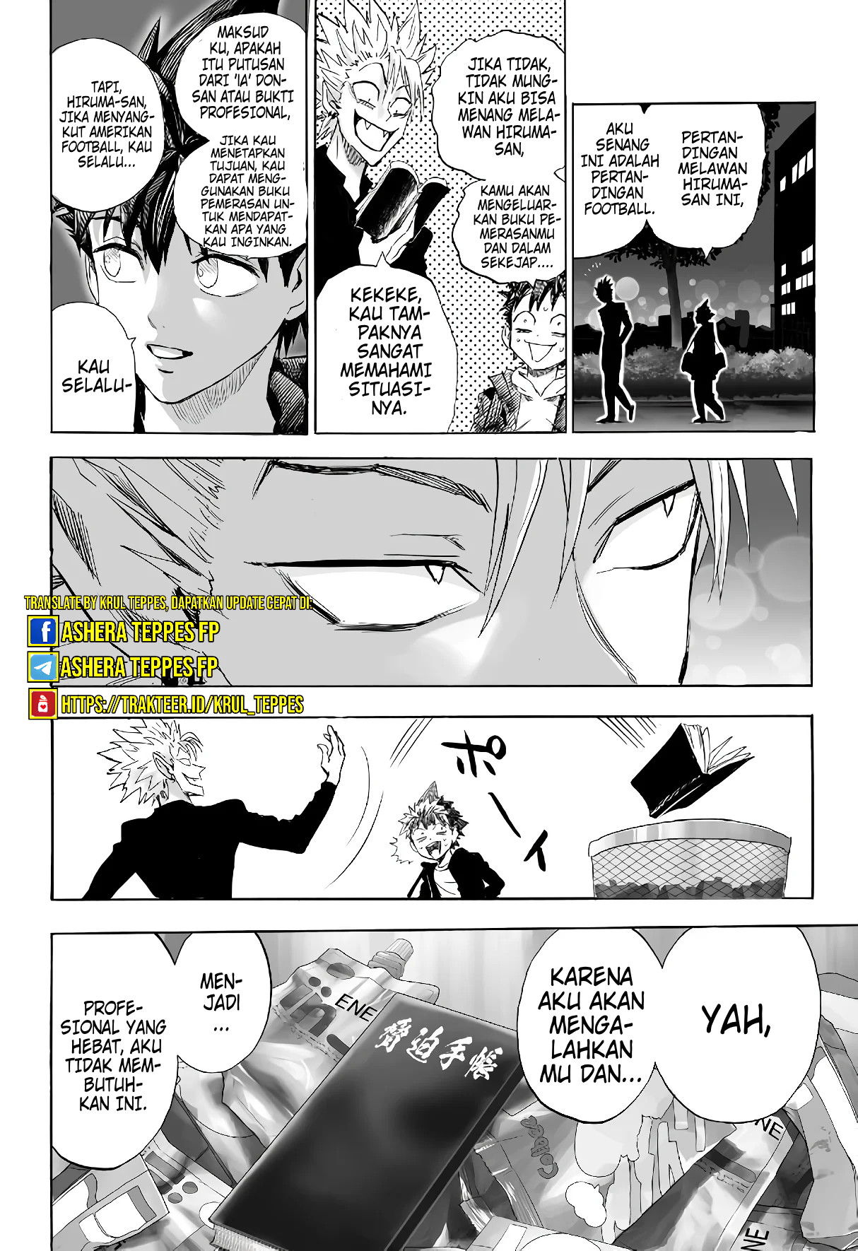 Eyeshield 21: Brain x Brave Chapter 0 - halaman 21