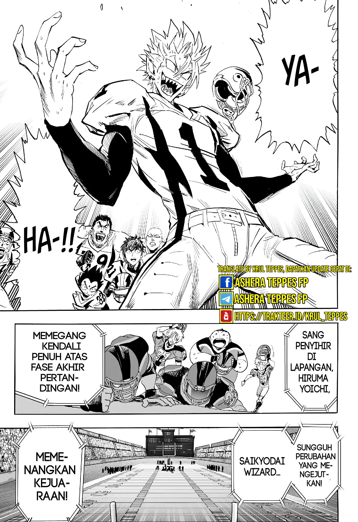 Eyeshield 21: Brain x Brave Chapter 0 - halaman 31