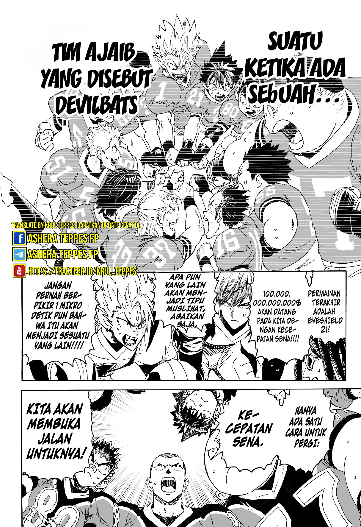 Eyeshield 21: Brain x Brave Chapter 0 - halaman 34
