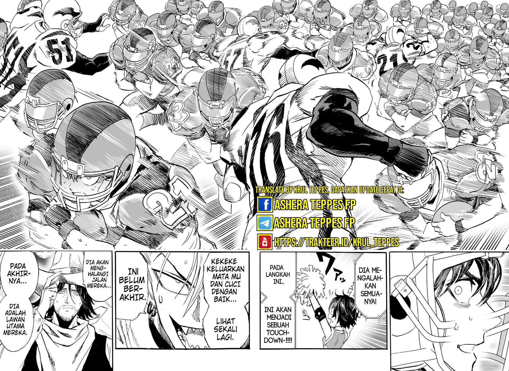 Eyeshield 21: Brain x Brave Chapter 0 - halaman 42