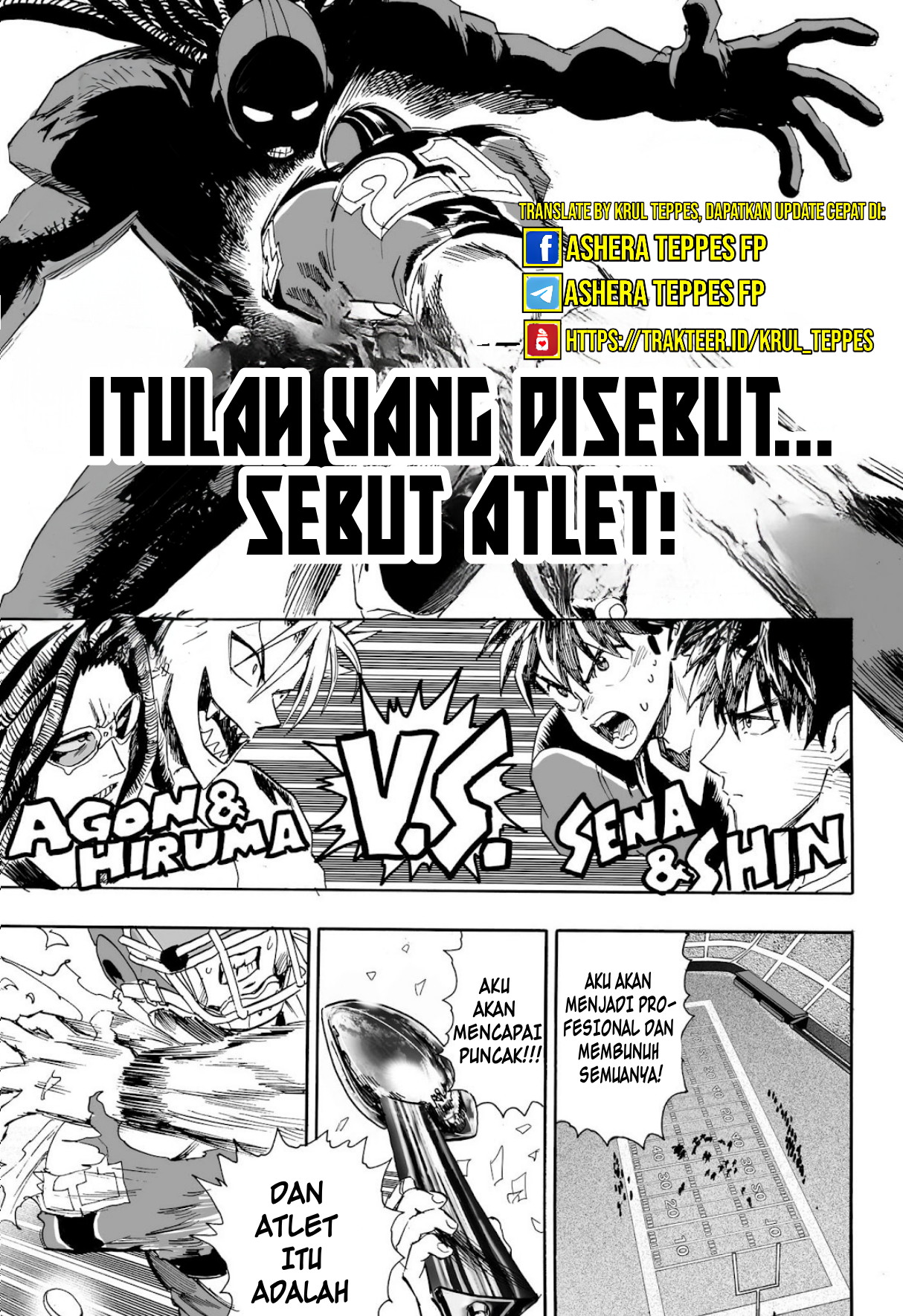 Eyeshield 21: Brain x Brave Chapter 0 - halaman 50
