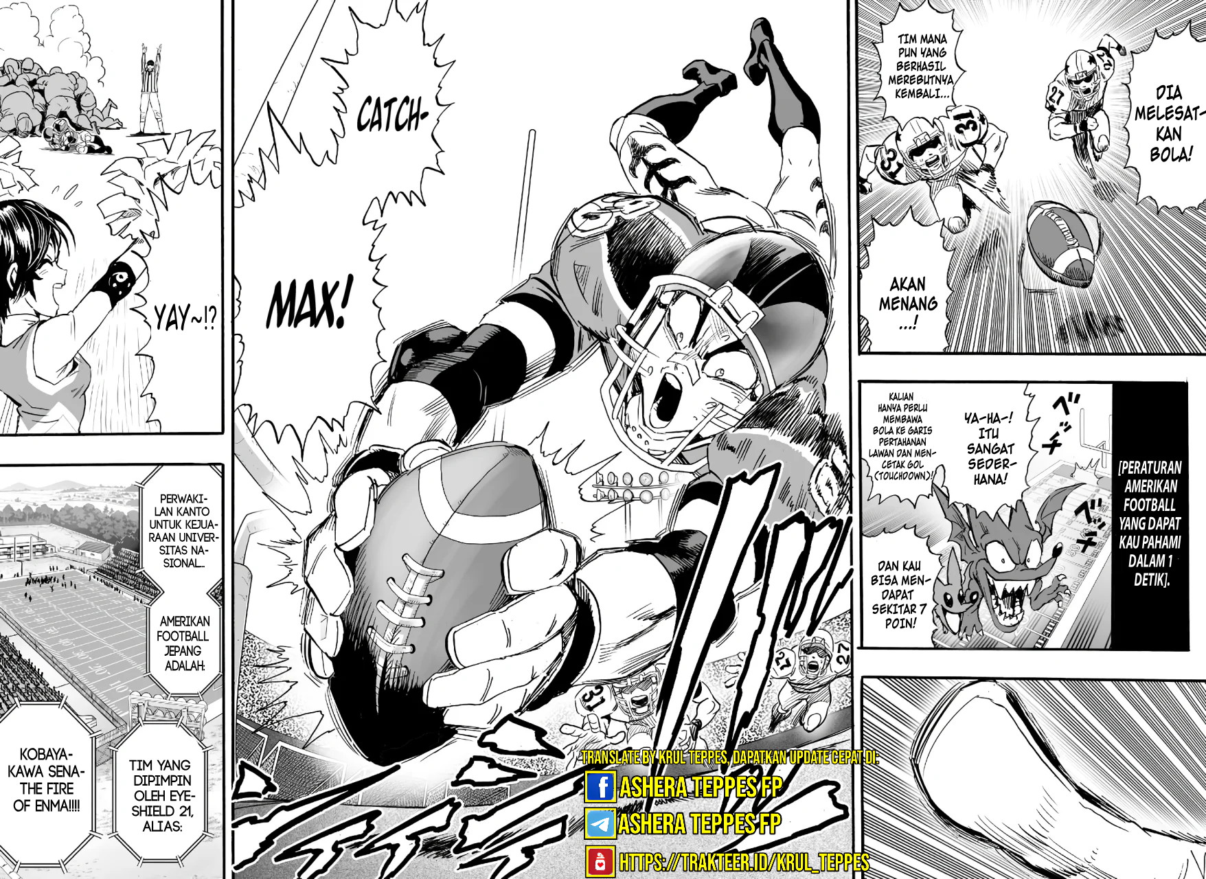 Eyeshield 21: Brain x Brave Chapter 0 - halaman 8