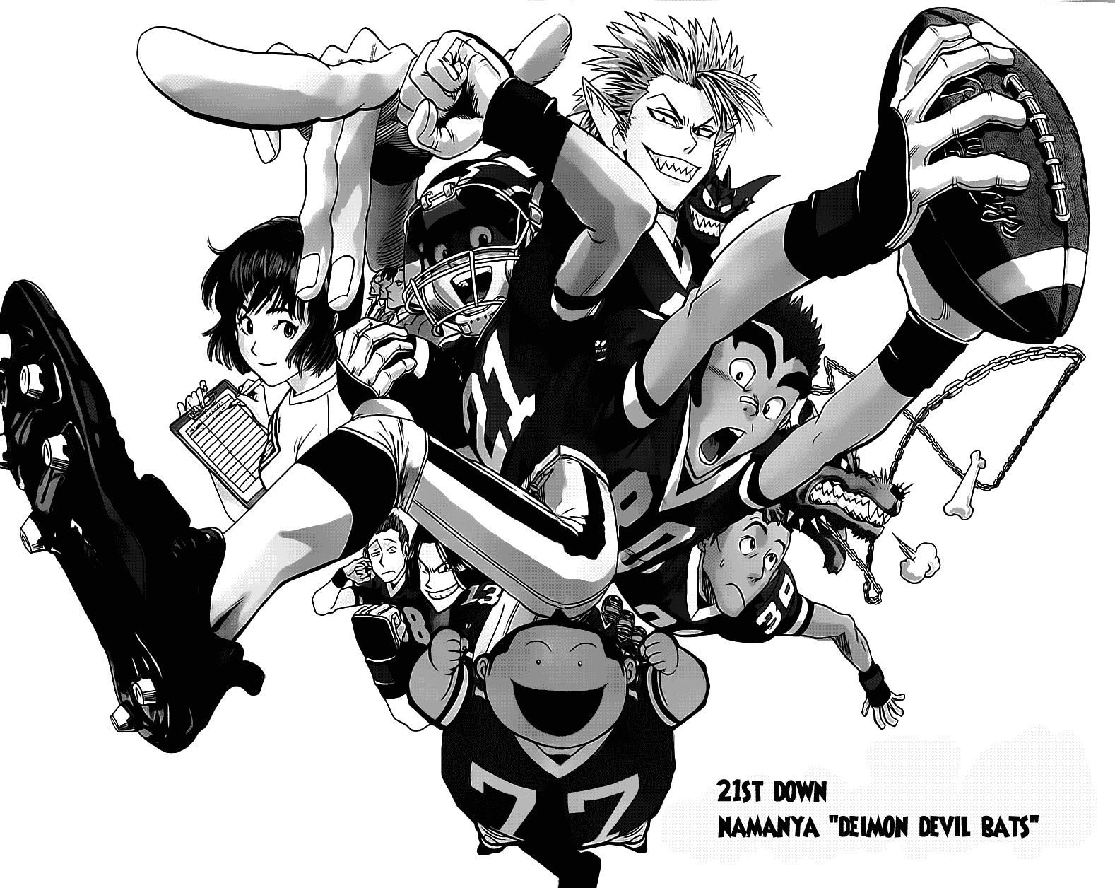 Eyeshield 21 Chapter 21 - halaman 3