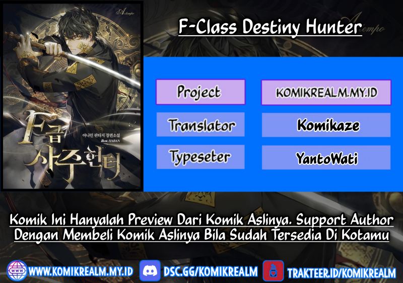 F-Class Destiny Hunter Chapter 12 - halaman 1