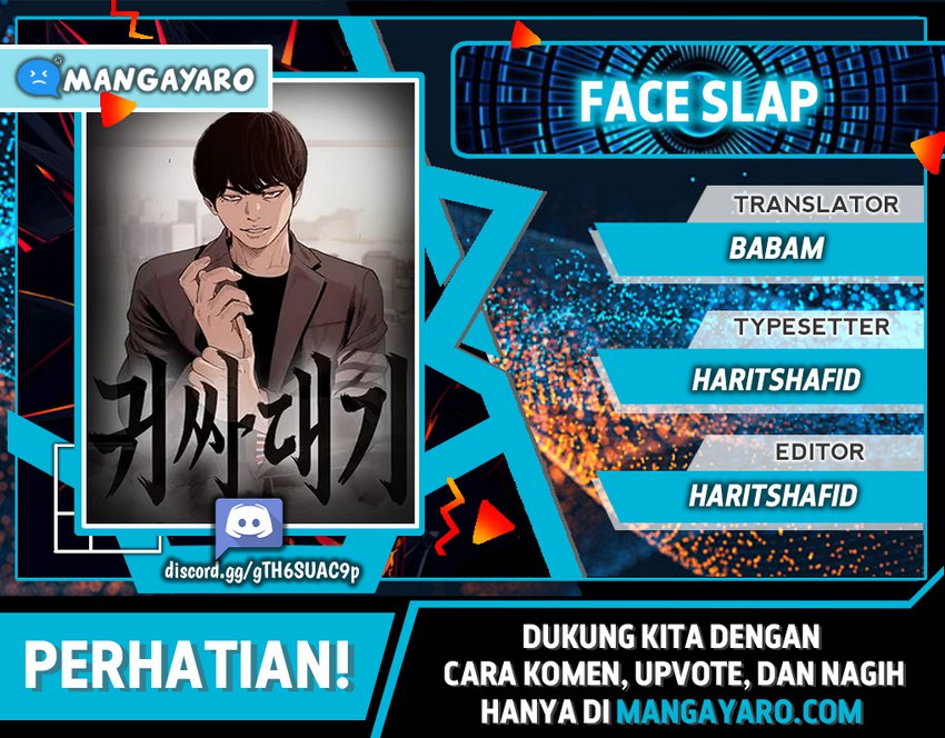 Face Slap Chapter 1.2 - halaman 1