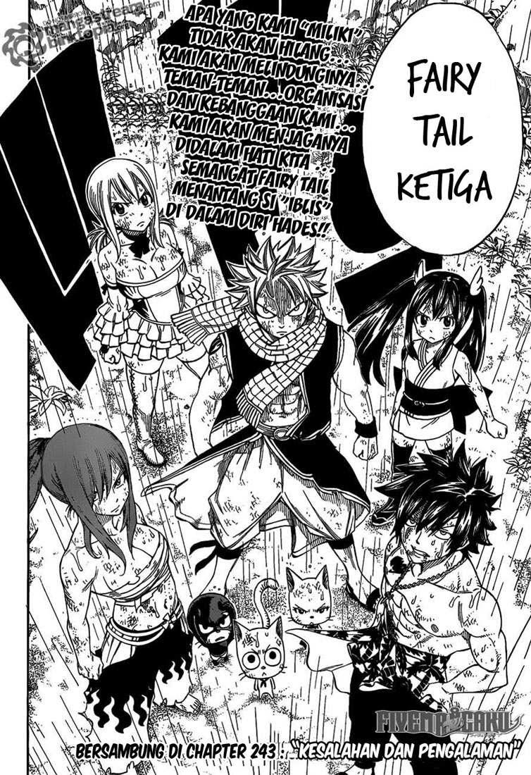 Fairy Tail+ Chapter 242 - halaman 20