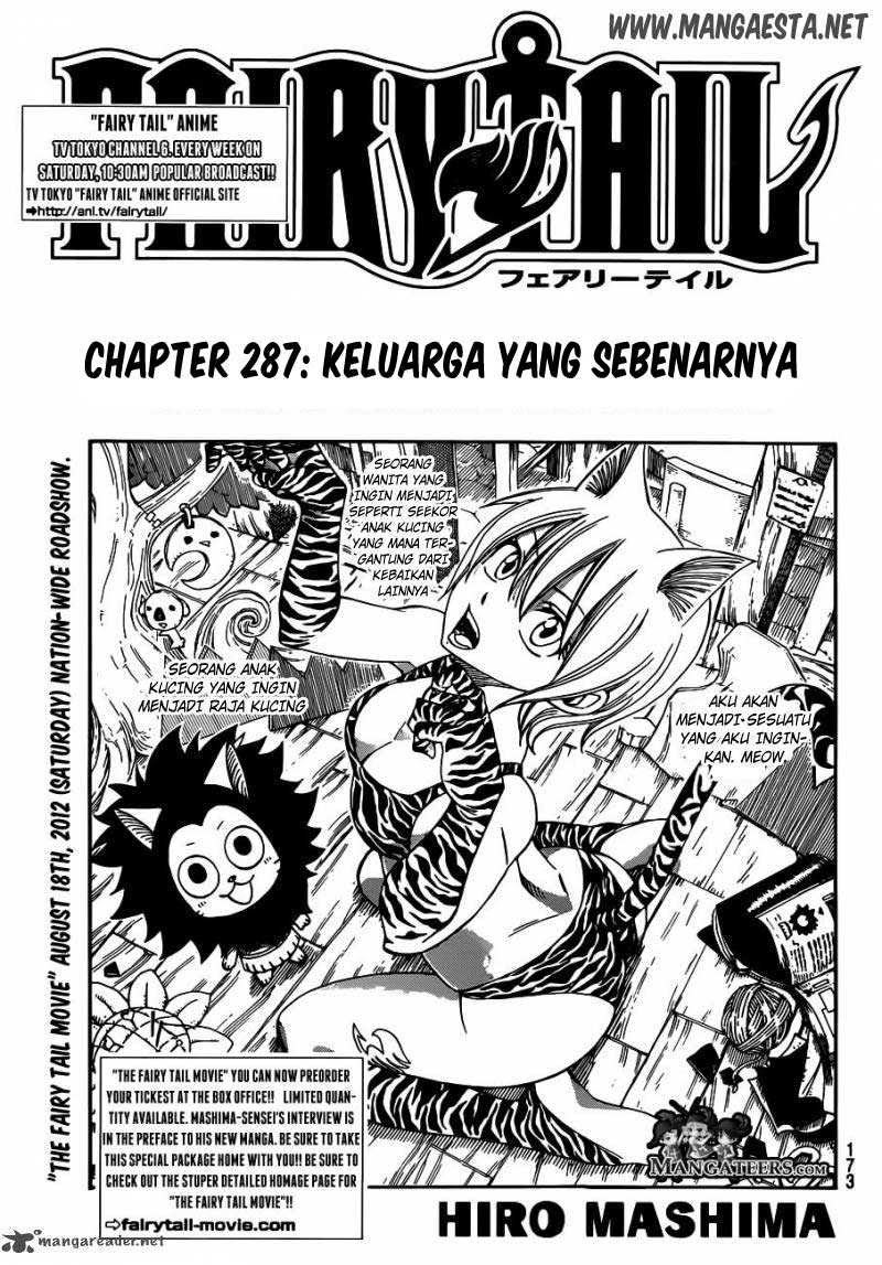 Fairy Tail+ Chapter 287 - halaman 1