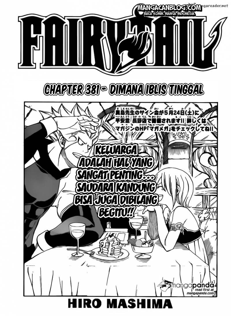 Fairy Tail+ Chapter 381 - halaman 1