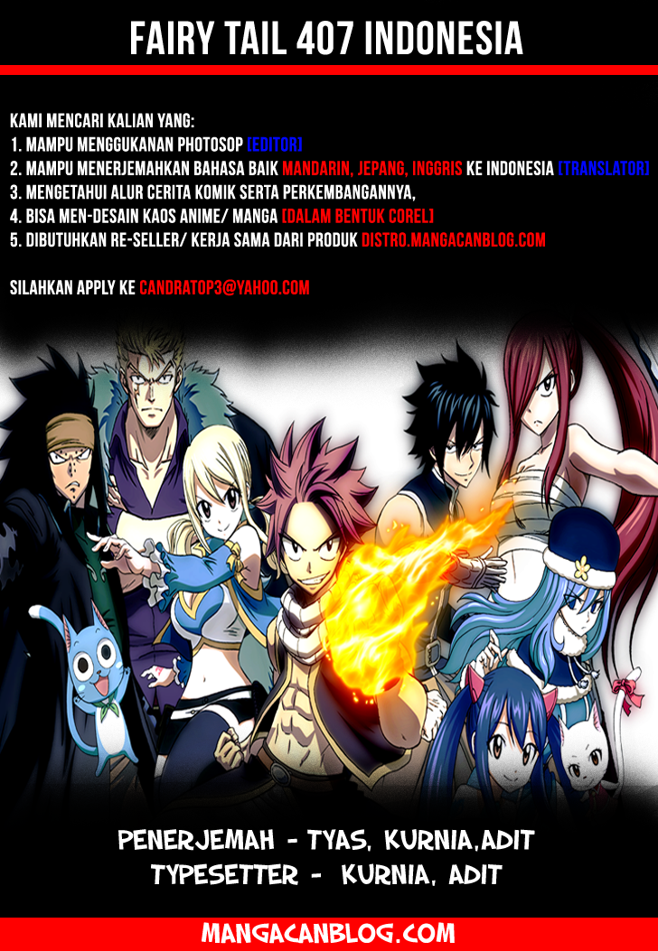 Fairy Tail+ Chapter 407 - halaman 1