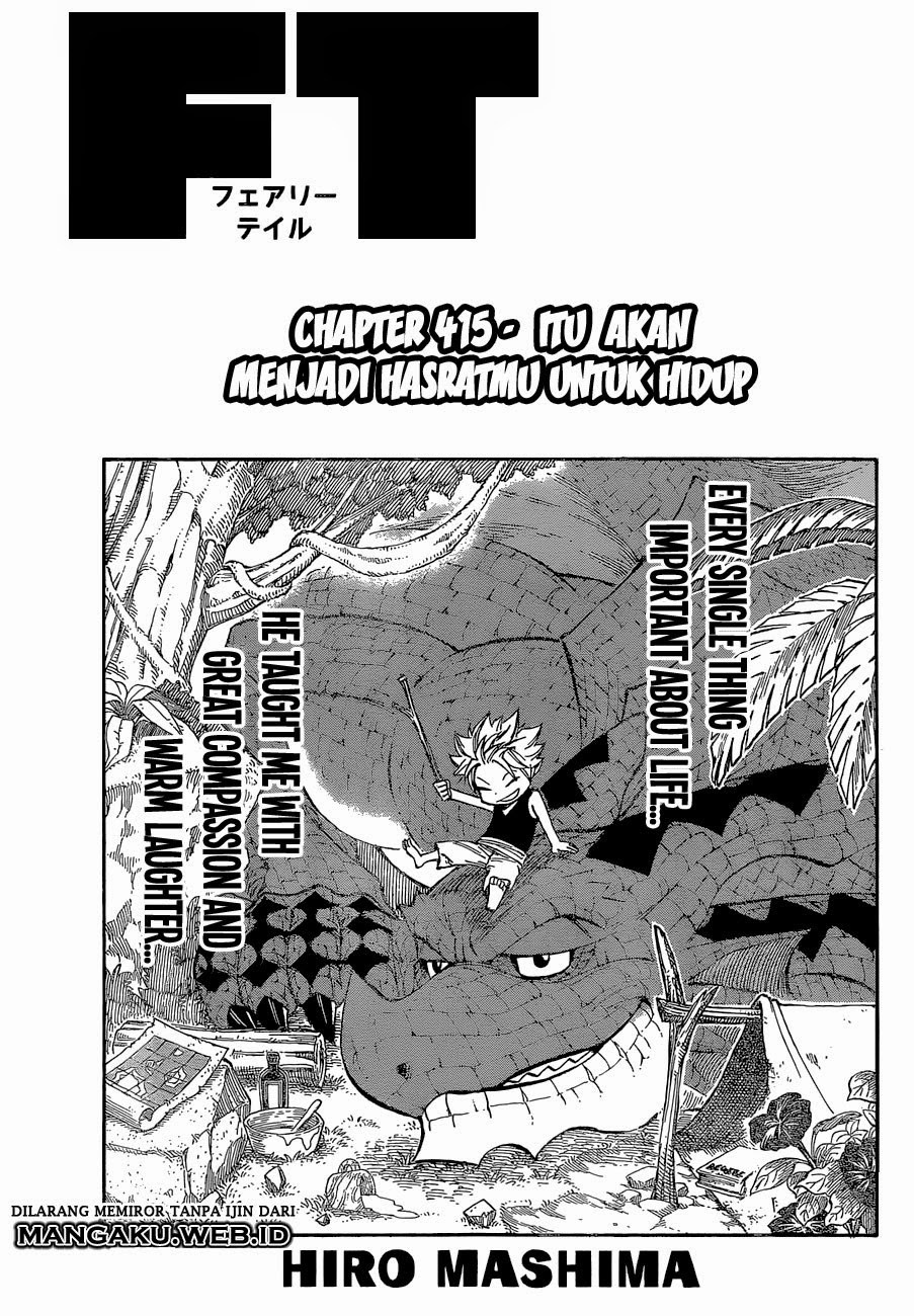 Fairy Tail+ Chapter 415 - halaman 3