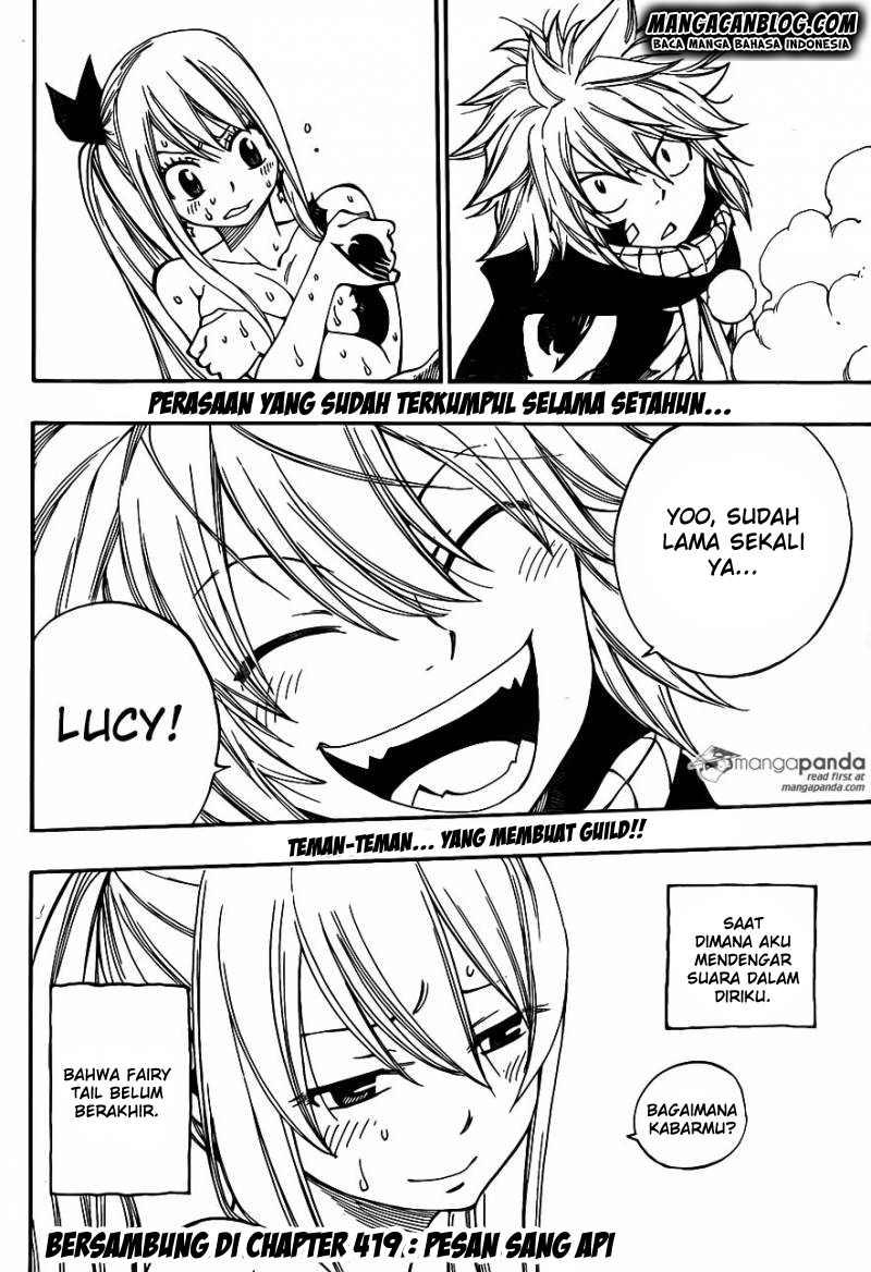 Fairy Tail+ Chapter 418 - halaman 31