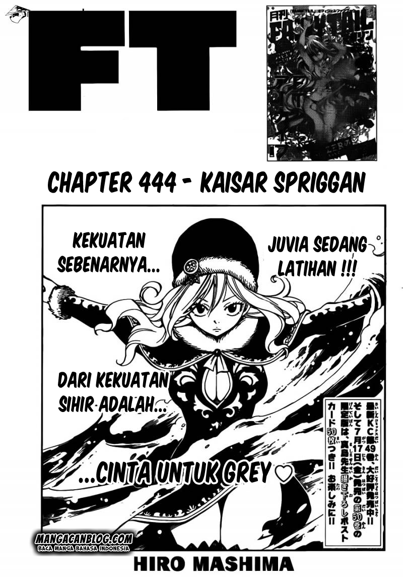 Fairy Tail+ Chapter 444 - halaman 2