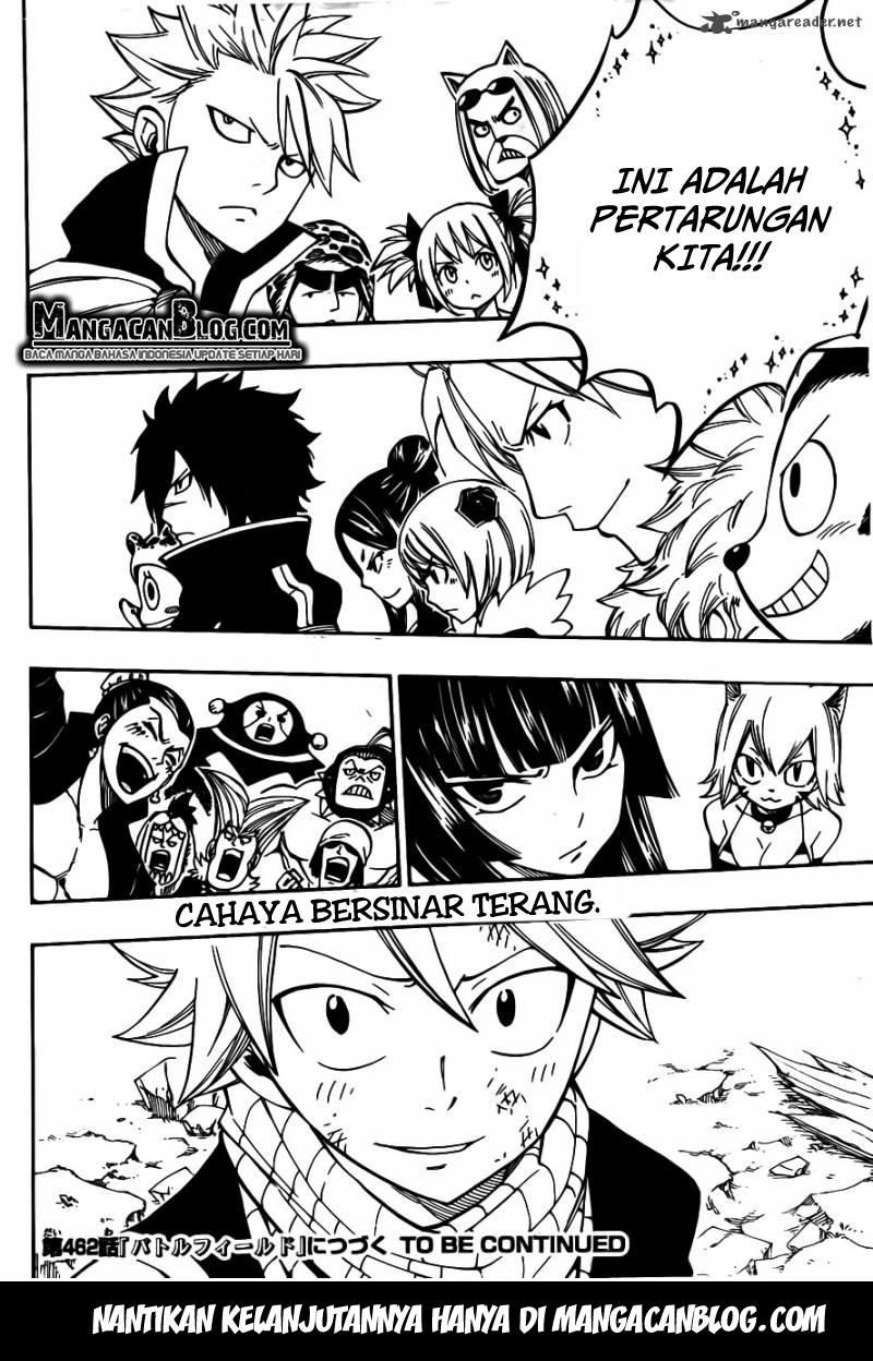 Fairy Tail+ Chapter 461 - halaman 19