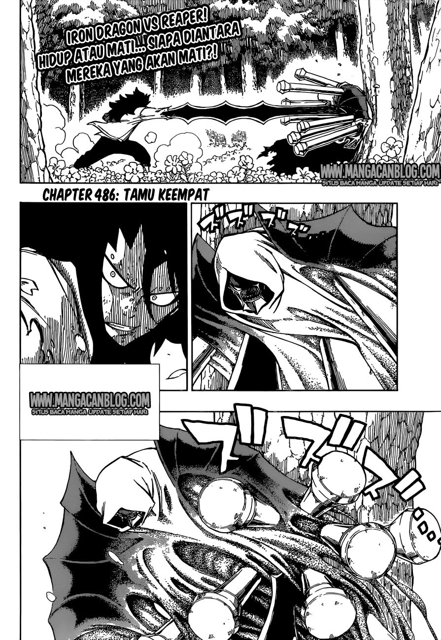 Fairy Tail+ Chapter 486 - halaman 5