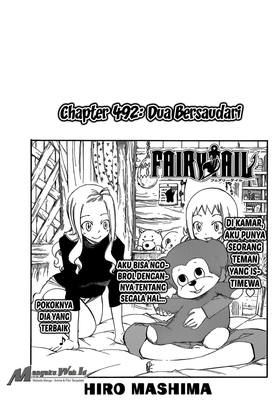 Fairy Tail+ Chapter 492 - halaman 6
