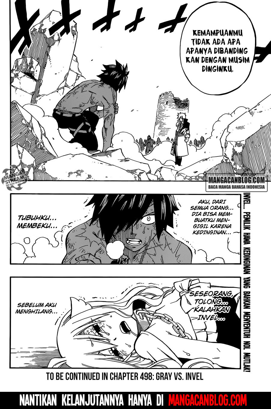 Fairy Tail+ Chapter 497 - halaman 22