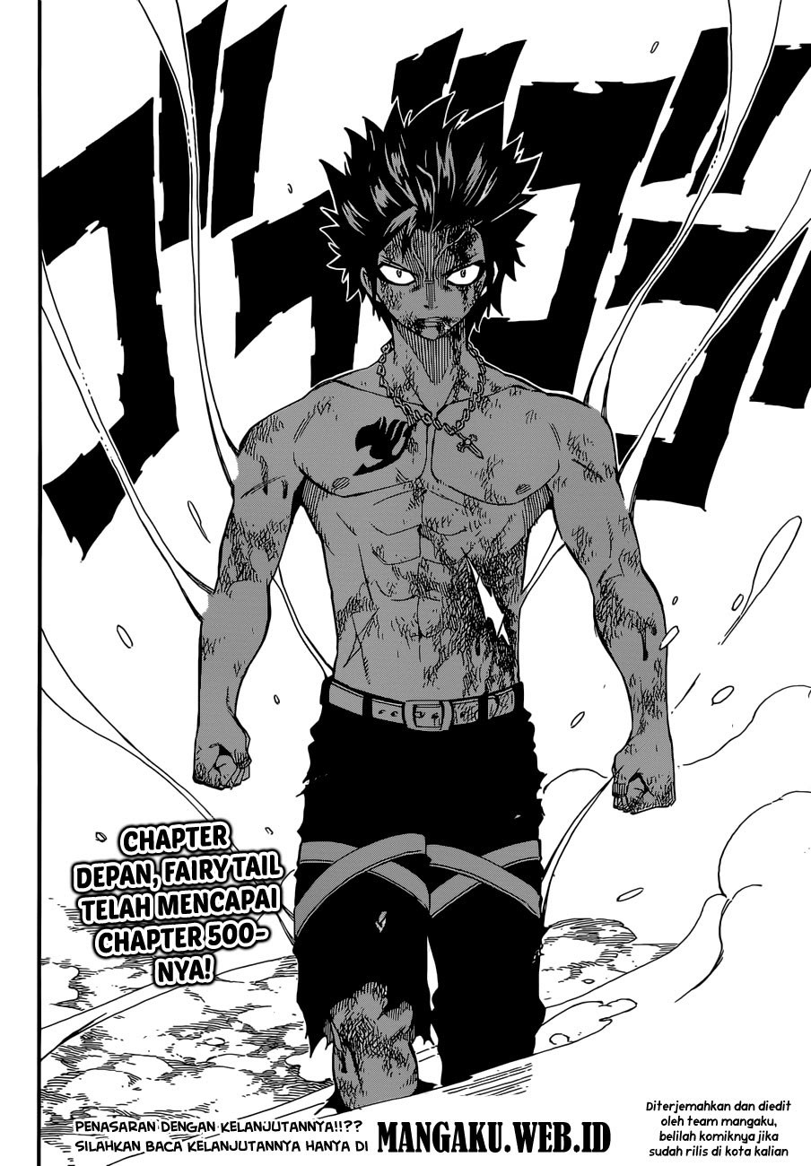 Fairy Tail+ Chapter 499 - halaman 20