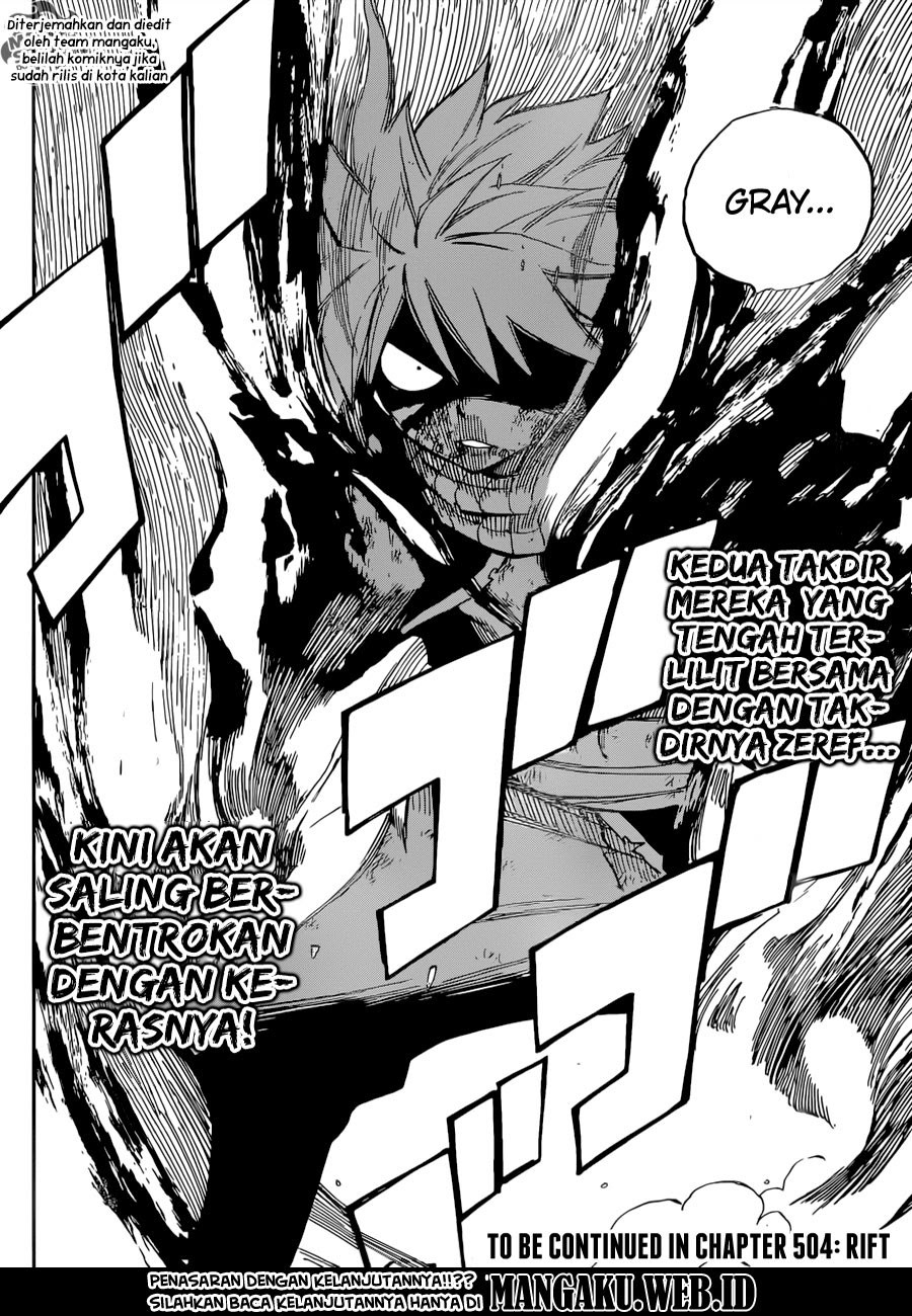 Fairy Tail+ Chapter 503 - halaman 20