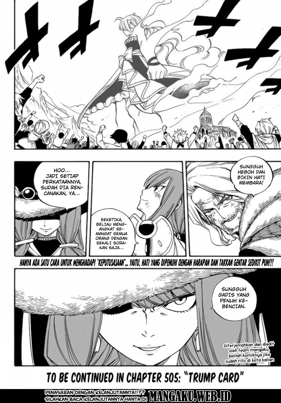 Fairy Tail+ Chapter 504 - halaman 19