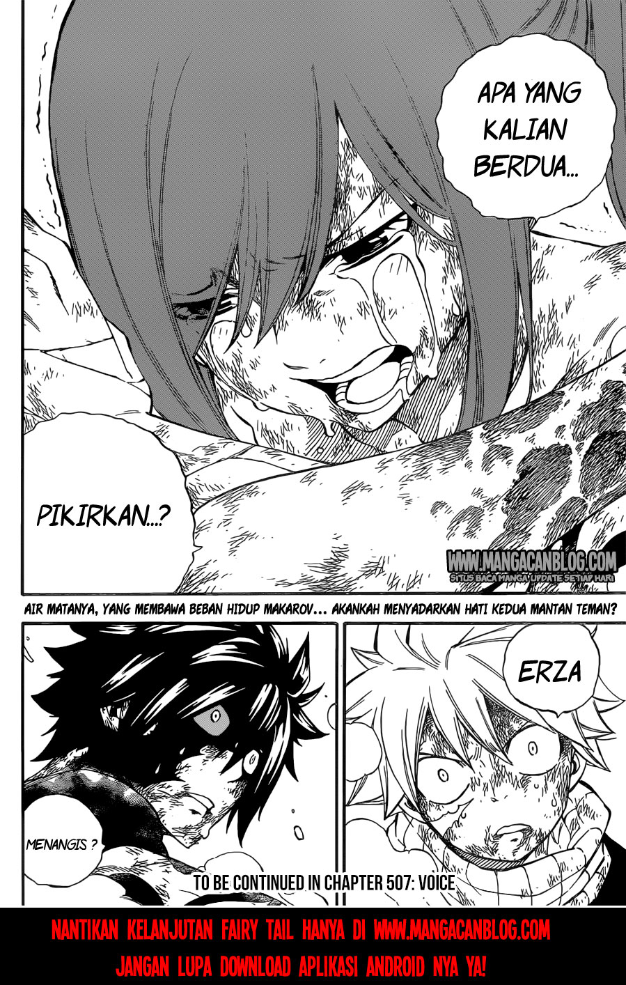 Fairy Tail+ Chapter 506 - halaman 22