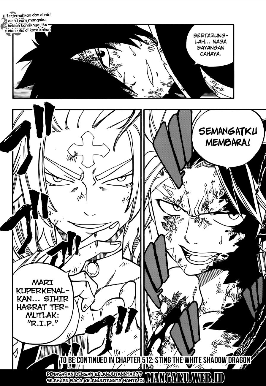 Fairy Tail+ Chapter 511 - halaman 20